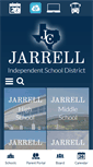 Mobile Screenshot of jarrellisd.org